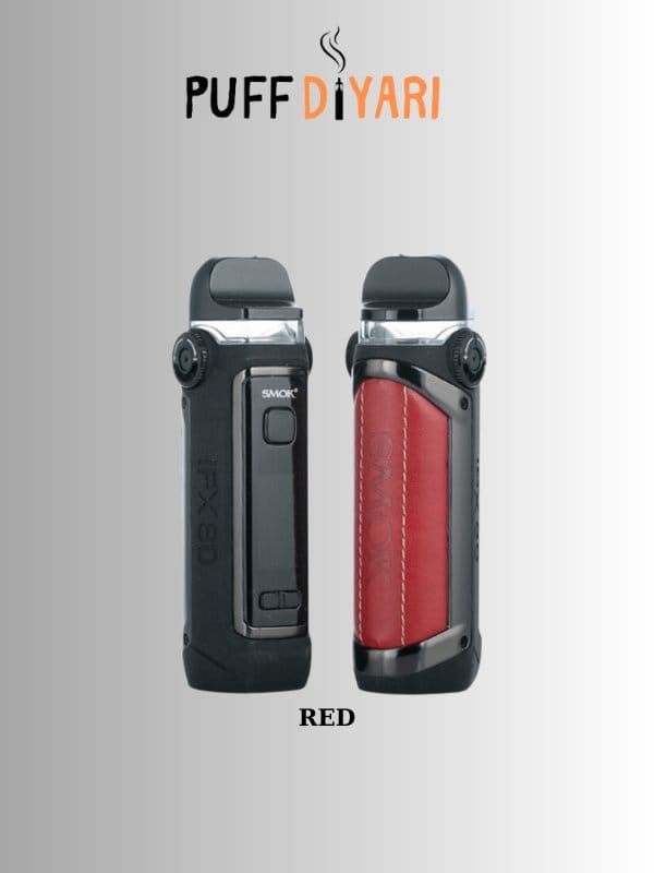 SMOK IPX 80 POD MOD VAPE KIT RED
