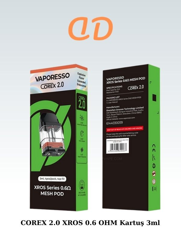 COREX-2.0-XROS-0.6-OHM-Kartus-3ml-Siparis-Ver-Duman-Diyari