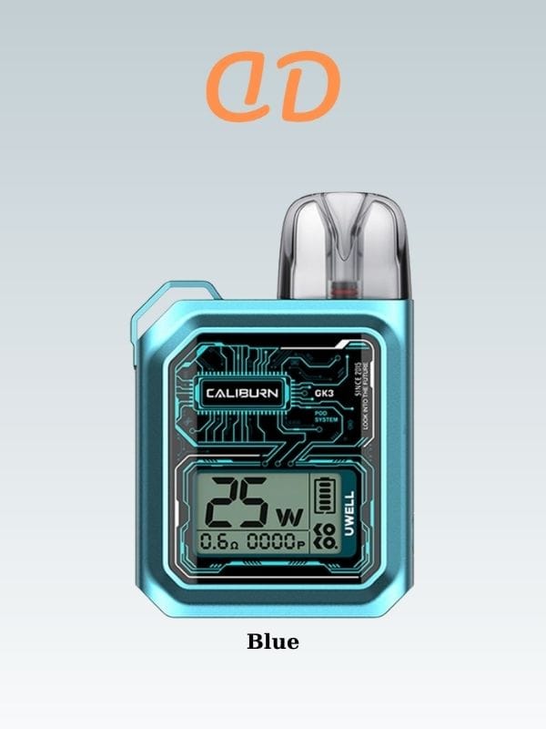 Uwell-Caliburn-GK3-Blue-Siparis-Ver-Duman-Diyari