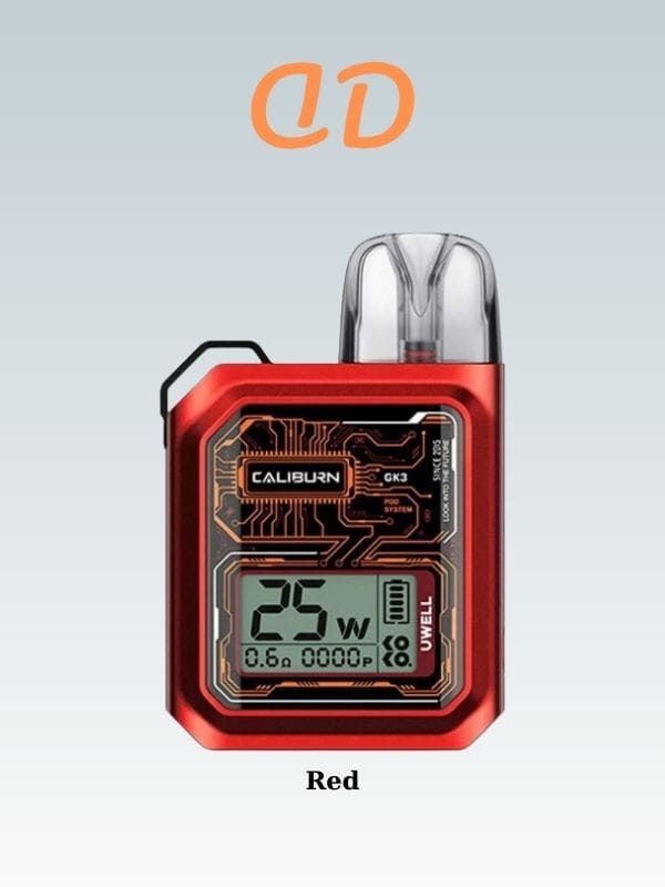 Uwell-Caliburn-GK3-Red-Siparis-Ver-Duman-Diyari