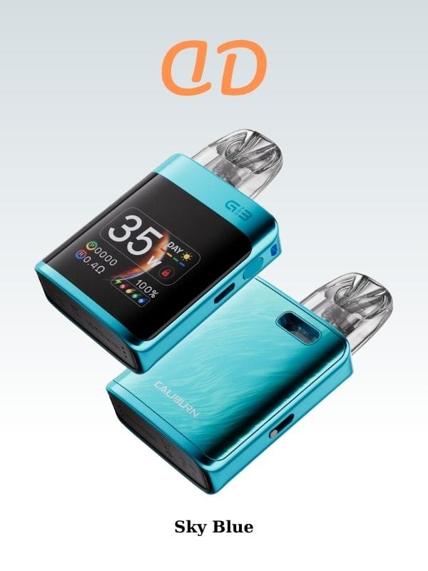 UWELL-Caliburn-G3-Pro-Koko-Sky-Blue-Siparis-Ver-Duman-Diyari