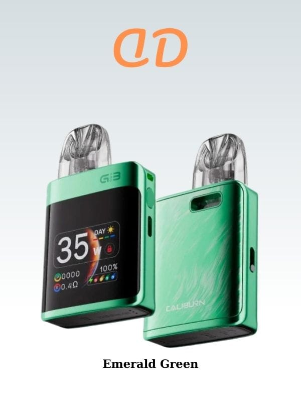 Uwell-Caliburn-G3-Pro-Koko-Emerald-Green-Siparis-Ver-Duman-Diyari