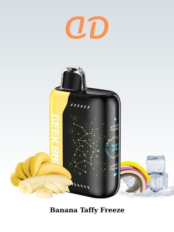 Geek-Bar-Pulse-X-25000-Puff-Banana-Taffy-Freeze-Siparis-Ver-Duman-Diyari