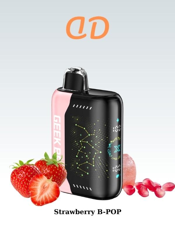 Geek-Bar-Pulse-X-25000-Puff-Strawberry-B-POP-Siparis-Ver-Duman-Diyari