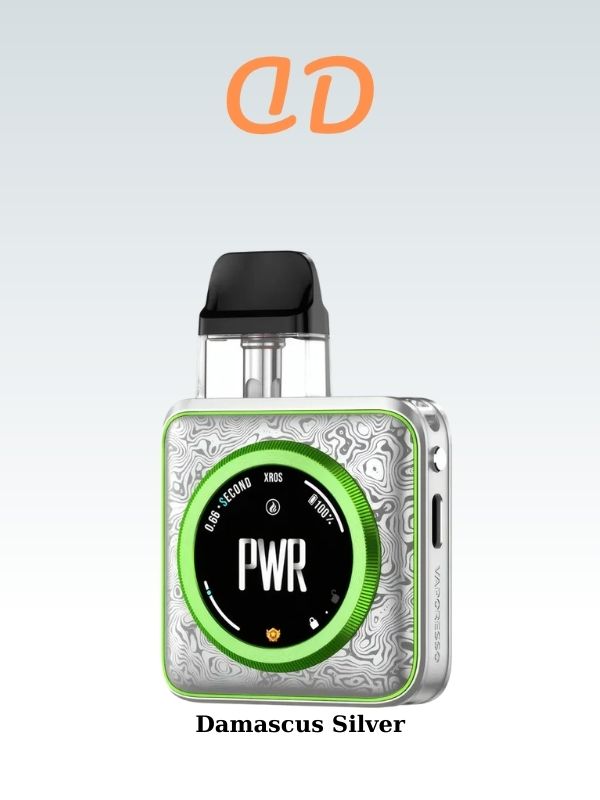 Vaporesso-XROS-5-Nano-Damascus-Silver-Siparis-Ver-Duman-Diyari